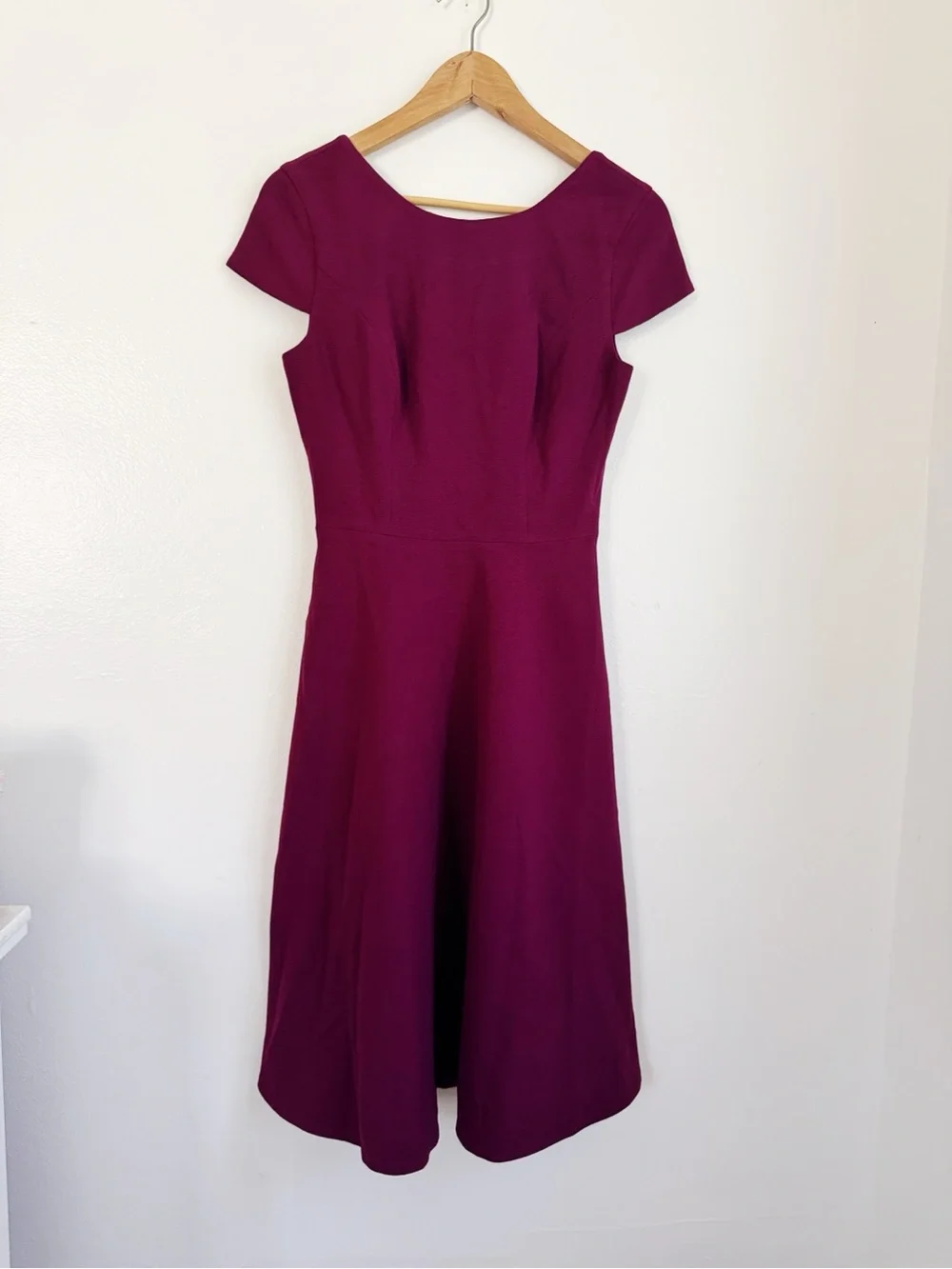 Dress The Population Dark Magenta Livia Dress Size S Nwot - Picture 5 of 9
